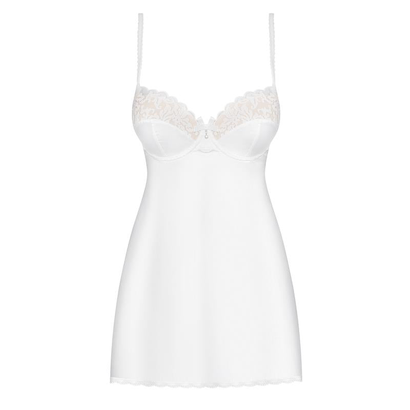 OBSESSIVE - 871-CHE-2 CHEMISE Y TANGA COLOR