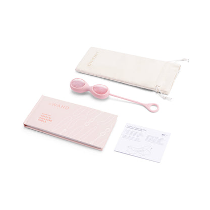 LE WAND - CRYSTAL YONI EGGS ROSE QUARTZ