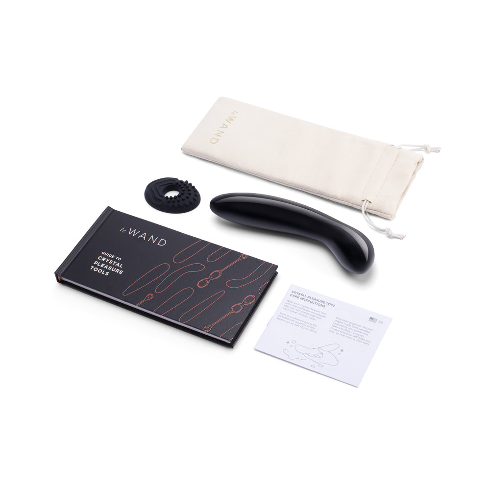 LE WAND - CRYSTAL G-WAND BLACK OBSIDIAN