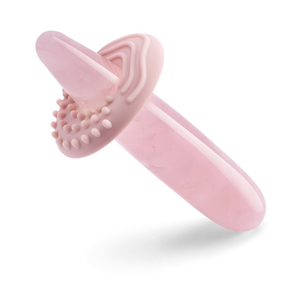 LE WAND - CRYSTAL SLIM WAND ROSE QUARTZ