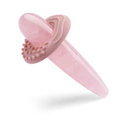 LE WAND - CRYSTAL SLIM WAND ROSE QUARTZ