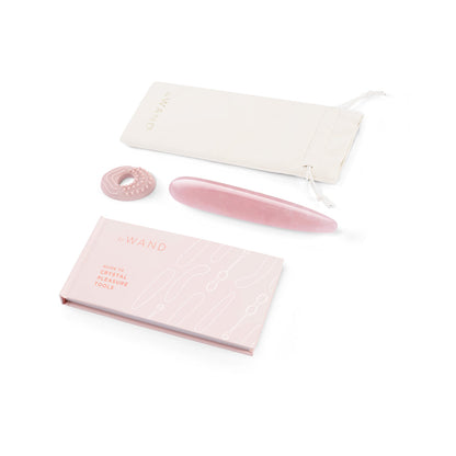 LE WAND - CRYSTAL SLIM WAND ROSE QUARTZ