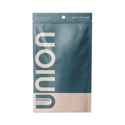 GLYDE CONDOMS - PRESERVATIVOS DE LÁTEX STANDARD UNION 12 UNIDADES