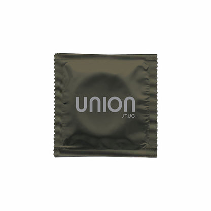 GLYDE CONDOMS - UNION SNUG LATEX CONDOMS 12-PACK