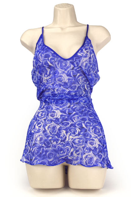 FLARED CHEMISE GRAPE