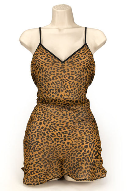 FLARED CHEMISE GLD