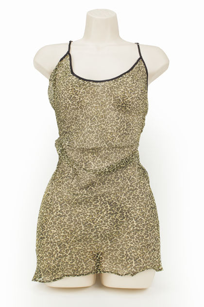 EXPOSED - FLARED CHEMISE E LEO