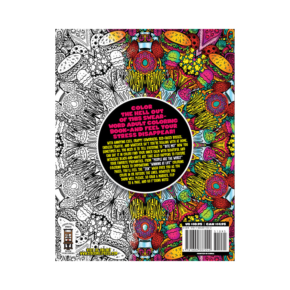 HARPER COLLINS - BITE ME, I'M COLORING! BOOK
