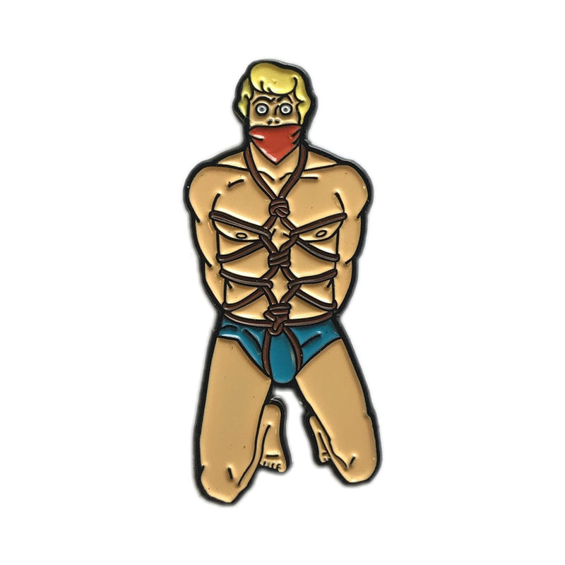 GEEKY & KINKY - THE BLONDE GUY ENAMEL PIN