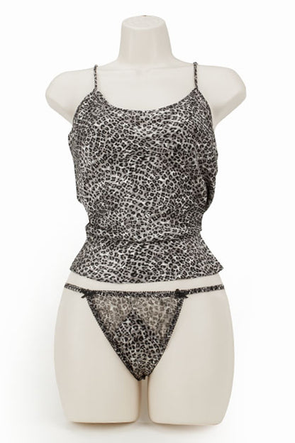 EXPOSED - CAMI/THONG SET E LEO