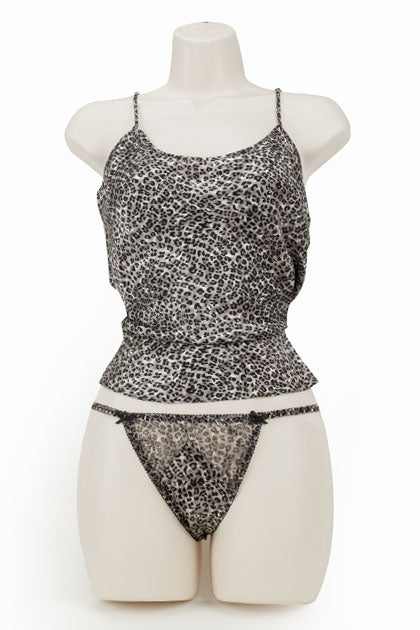 EXPOSED - CAMI/THONG SET E LEO