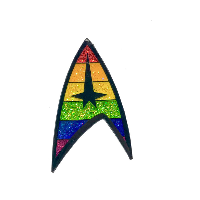 GEEKY & KINKY - FEDERATION PRIDE ENAMEL PIN