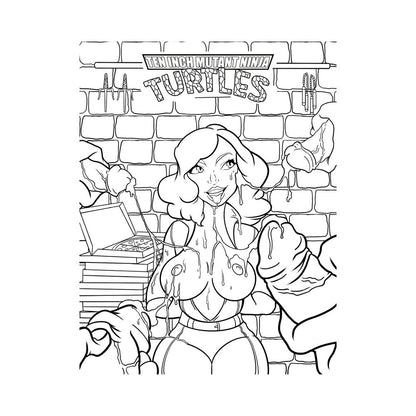 WOOD ROCKET - PORN PARODY COLORING BOOK