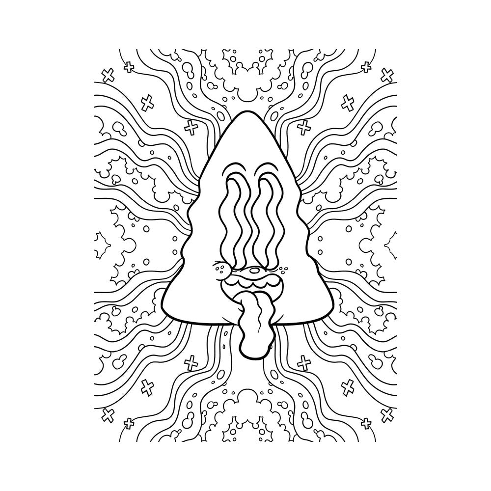WOOD ROCKET - THAT'S TRIPPY COLORING BOOK