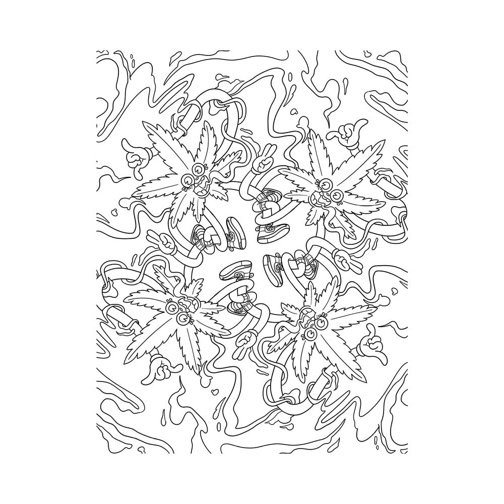 WOOD ROCKET - THAT'S TRIPPY COLORING BOOK