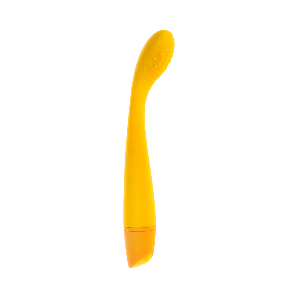 SELOPA - LEMON SQUEEZE RECHARGEABLE VIBE SILICONE YELLOW