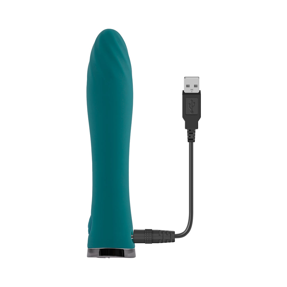 EVOLVED - VIBRADOR RECARREGÁVEL ULTRA WAVE TURQUESA