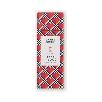 HACHETTE - GAMES ROOM TRÈS RISQUÉ TRUTH OR DARE PICK-A-STICK GAME
