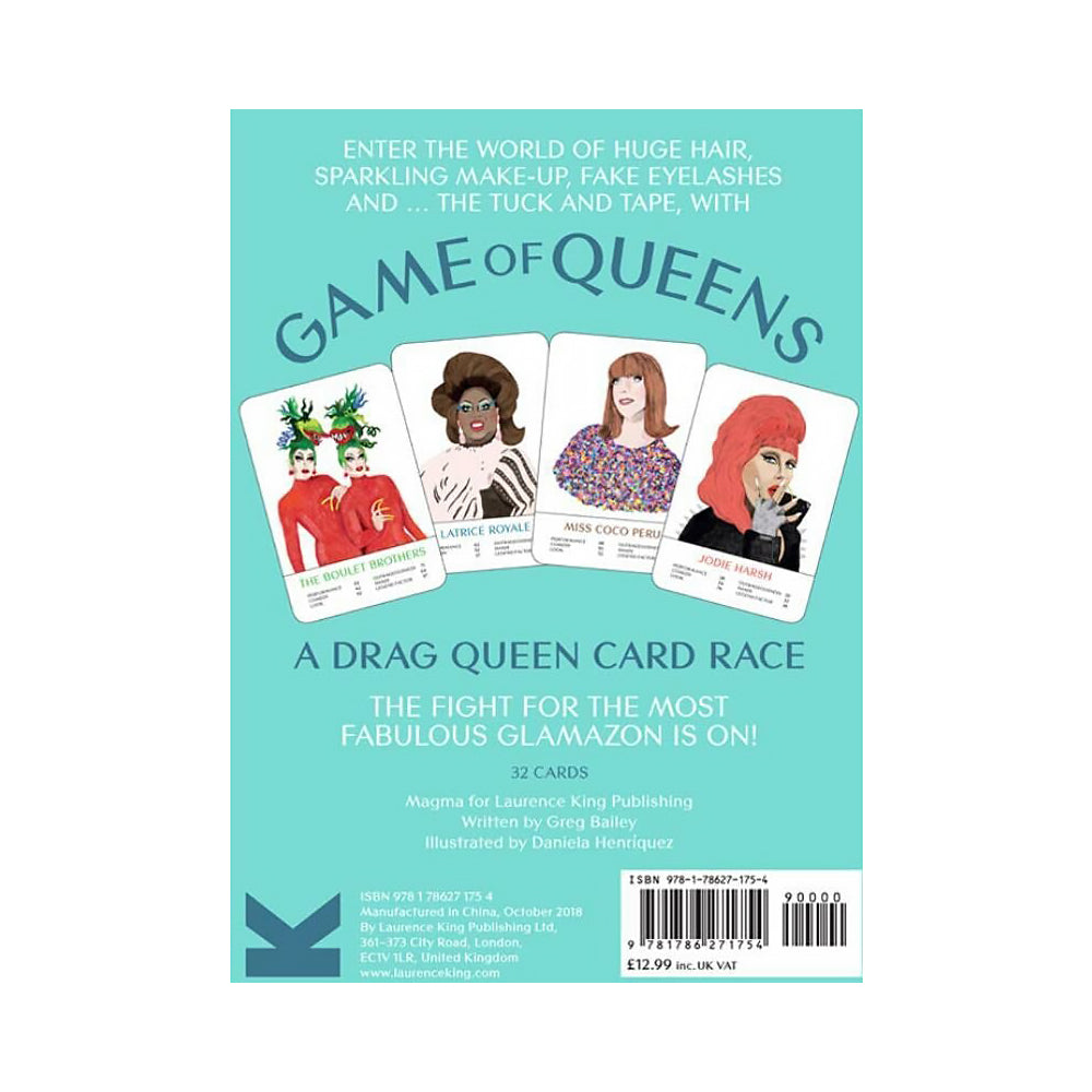HACHETTE - GAME OF QUEENS: A DRAG QUEEN CARD RACE GAME
