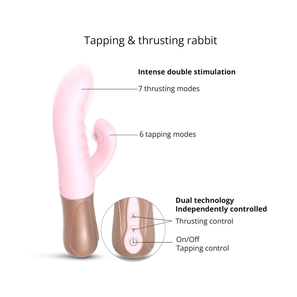 LOVELY PLANET - LOVE TO LOVE SASSY BUNNY COELHO VIBRADOR ROSA BEBÉ