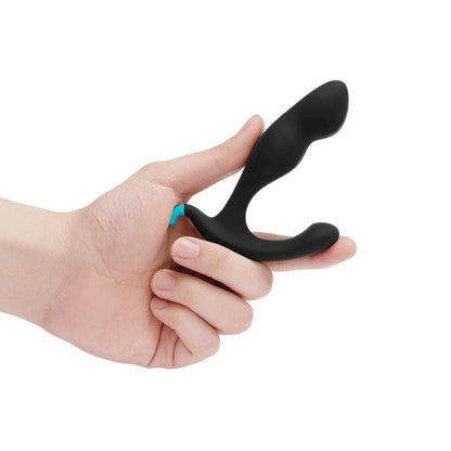 B-VIBE - ROCKER ROCKING WEIGHTED PROSTATE PLUG BLACK