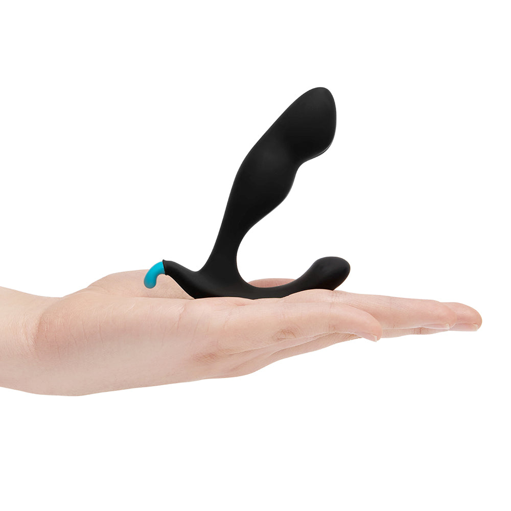 B-VIBE - ROCKER ROCKING WEIGHTED PROSTATE PLUG BLACK