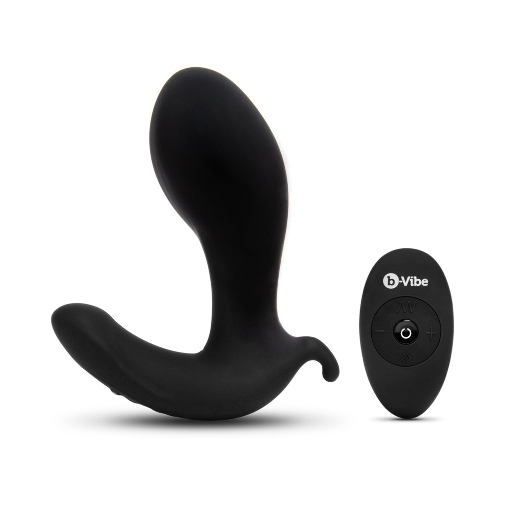 B-VIBE - EXPAND EXPANDING AND VIBRATING REMOTE CONTROL PLUG BLACK