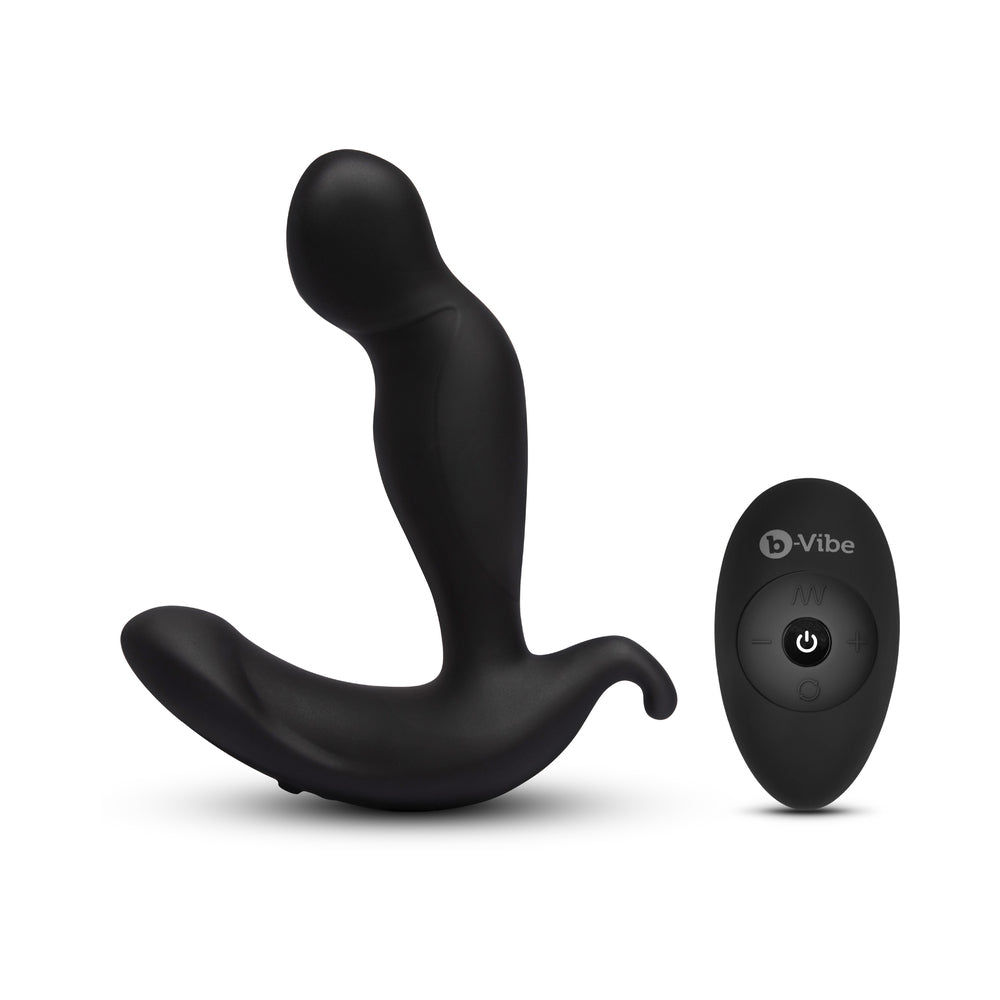 B-VIBE - 360 ROTATING AND VIBRATING REMOTE CONTROL PLUG BLACK