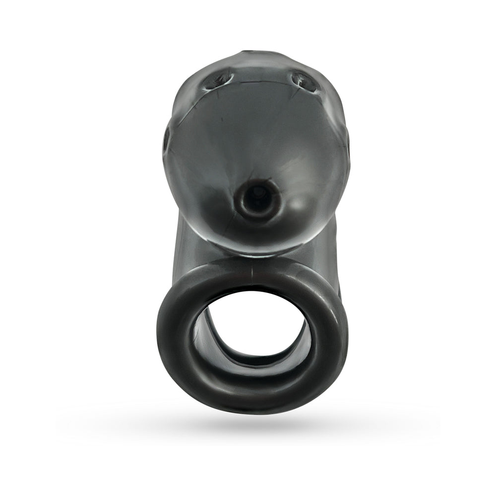 OXBALLS - AIRLOCK AIR-LITE VENTED CHASTITY STEEL