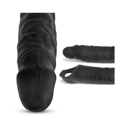 OXBALLS - SNAKE DEEP-REACHER COCK SHEATH BLACK ICE