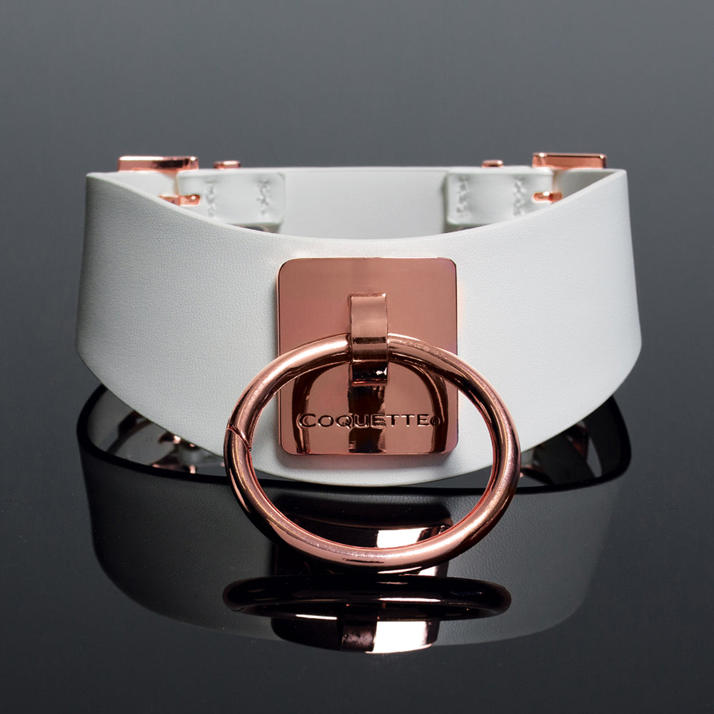 COQUETTE - PLEASURE COLLECTION CHOKER WHITE