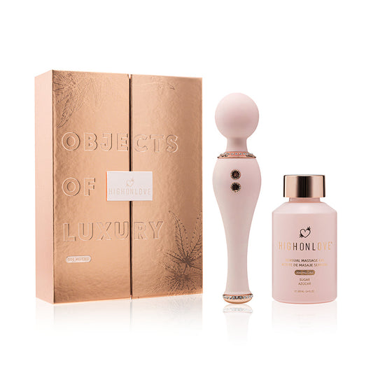 HIGHONLOVE - CONJUNTO DE PRESENTES DE OBJETOS DE LUXO COM CBD