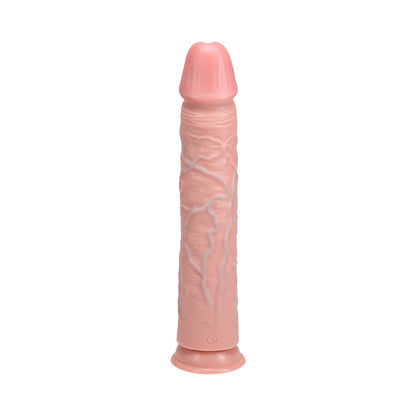 SHOTS - DILDO REALROCK EXTRA LONGO 13 POL. BEGE
