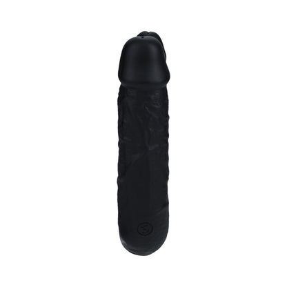 SHOTS - REALROCK 7 IN. U-SHAPED DOUBLE DILDO BLACK