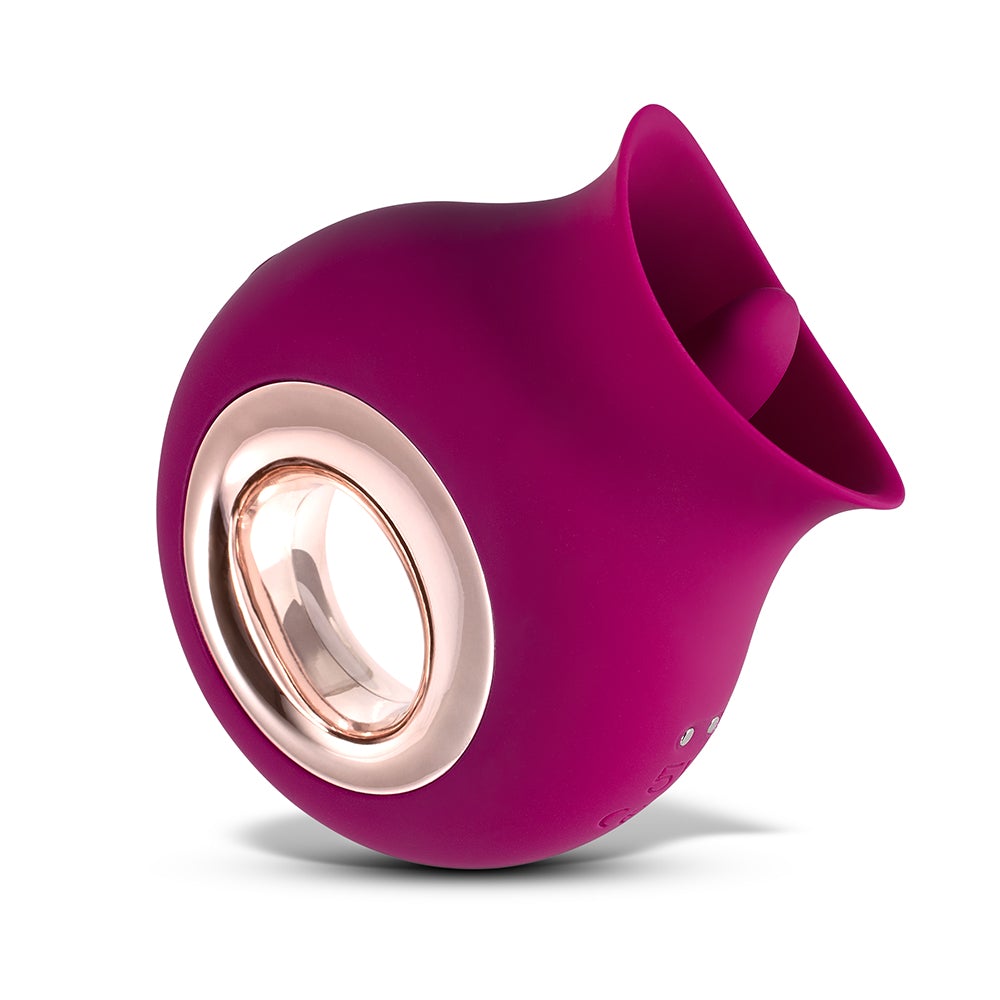 HONEY PLAY BOX - ALVINA LUXURY TONGUE-LICKING CLITORAL VIBRATOR MAGENTA