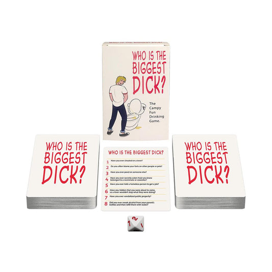 KHEPER GAMES - WHO'S THE BIGGEST DICK? DRINKING CARD GAME