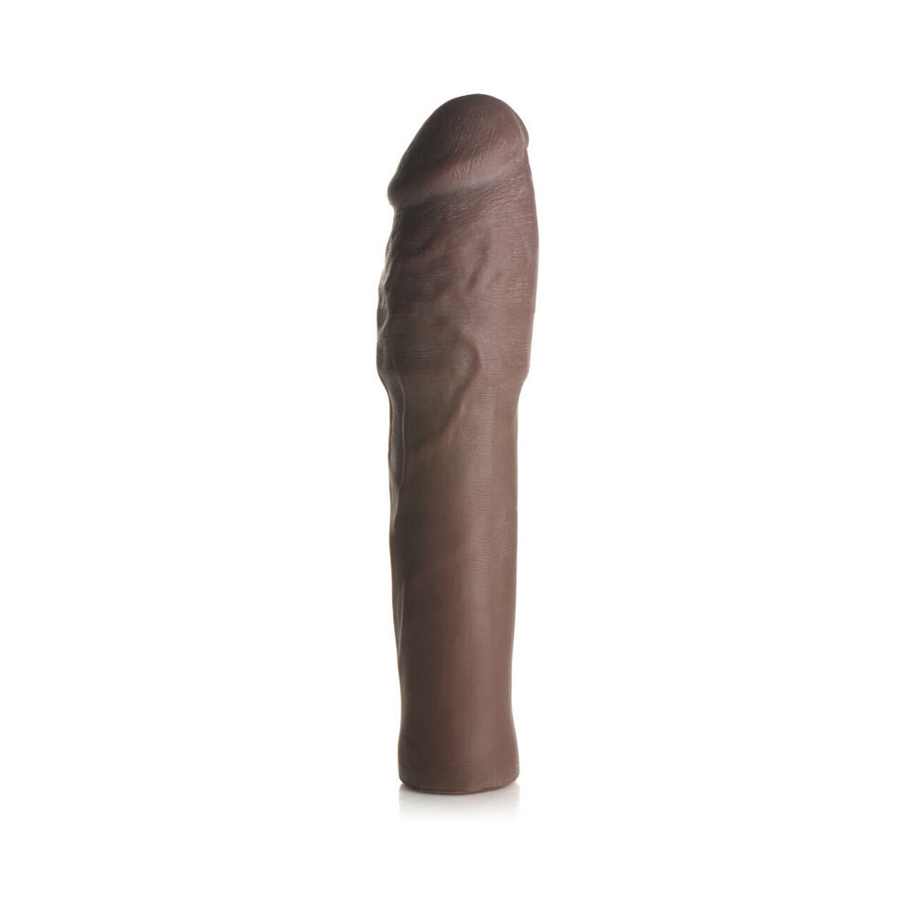 CURVE NOVELTIES - JOCK EXTRA THICK PENIS EXTENSION SLEEVE 2 IN. DARK