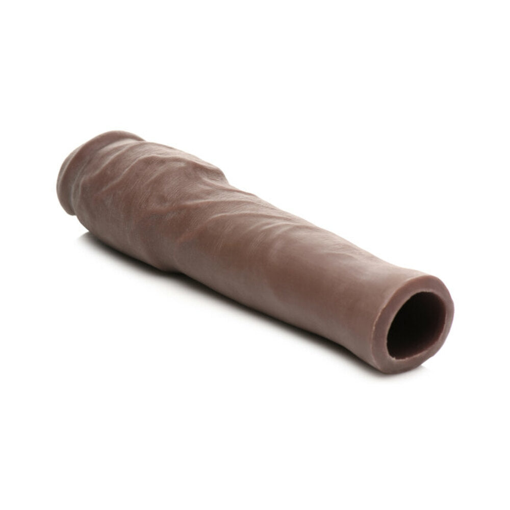 CURVE NOVELTIES - JOCK EXTRA THICK PENIS EXTENSION SLEEVE 2 IN. DARK