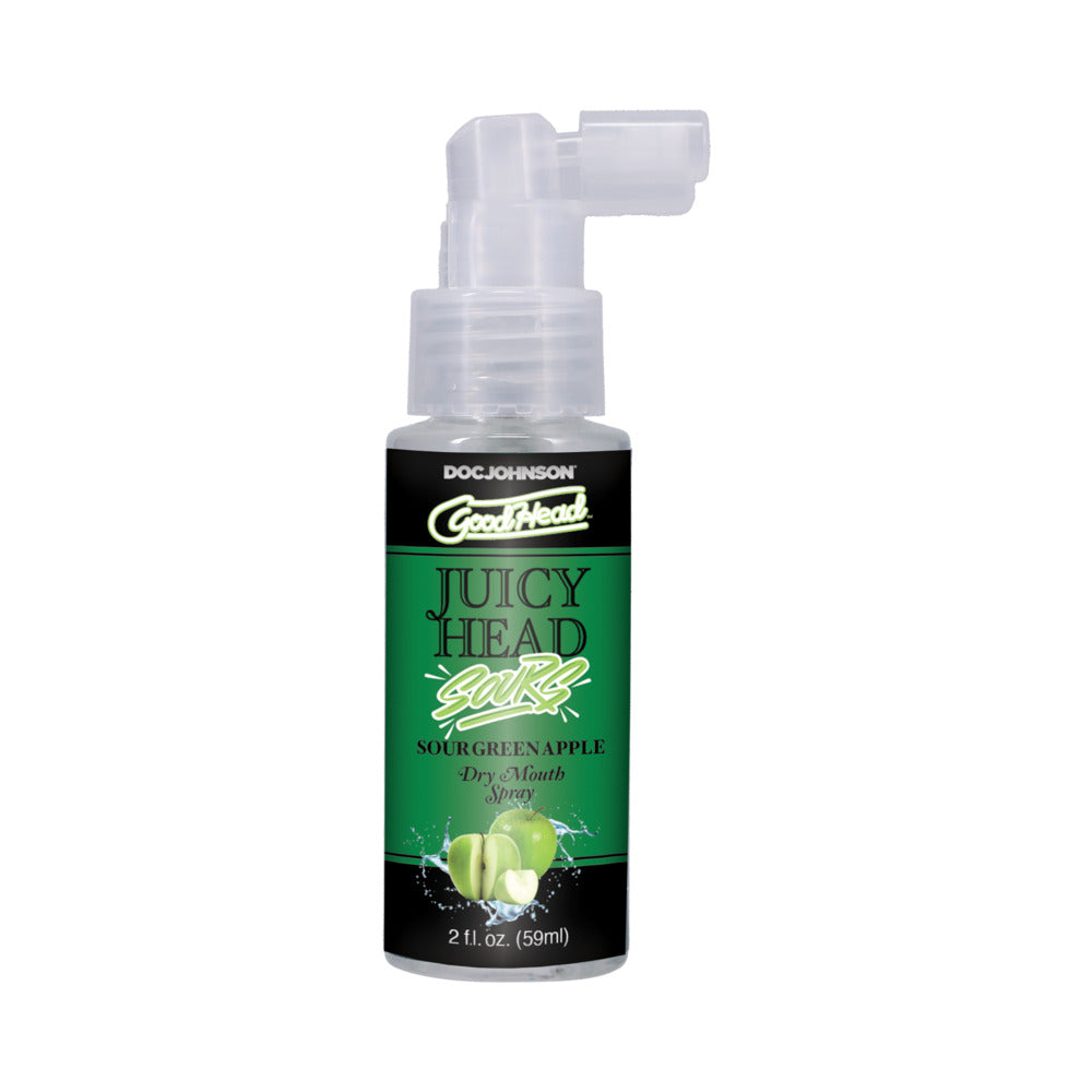 DOC JOHNSON - GOODHEAD JUICY HEAD DRY MOUTH SPRAY SOUR GREEN APPLE 2 OZ.