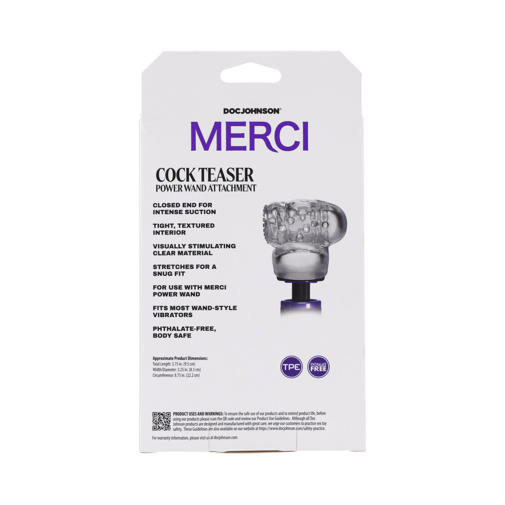 DOC JOHNSON - MERCI COCK TEASER WAND ATTACHMENT