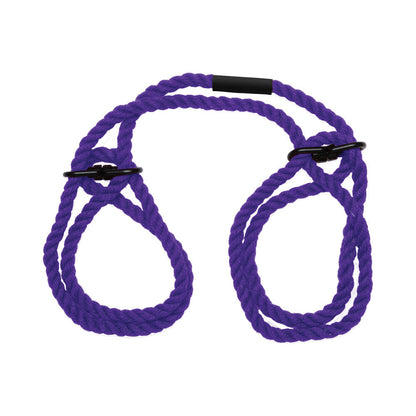 DOC JOHNSON - MERCI RESTRAIN 6MM HEMP WRIST OR ANKLE CUFFS