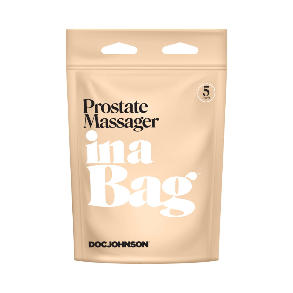 DOC JOHNSON - IN A BAG PROSTATE MASSAGER BLACK