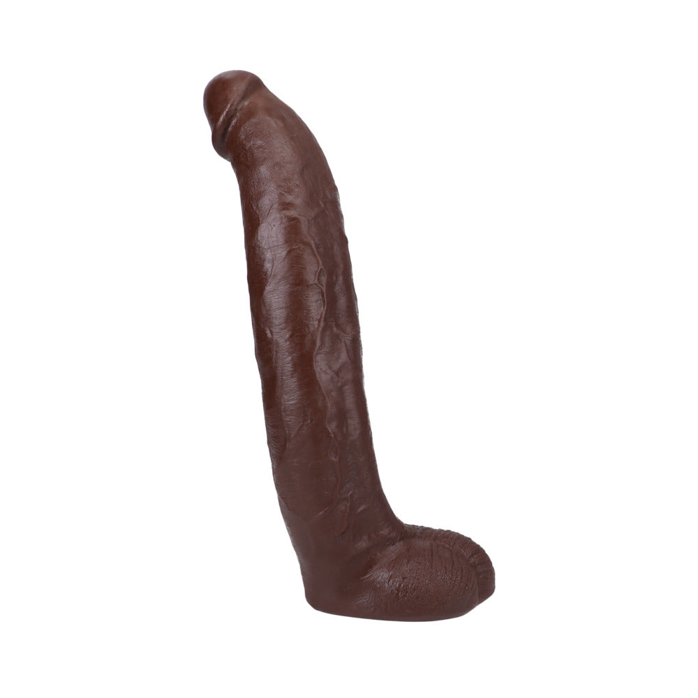 DOC JOHNSON - SIGNATURE COCKS BRICKZILLA ULTRASKYN COCK WITH REMOVABLE VAC-U-LOCK SUCTION CUP 13IN CHOCOLATE