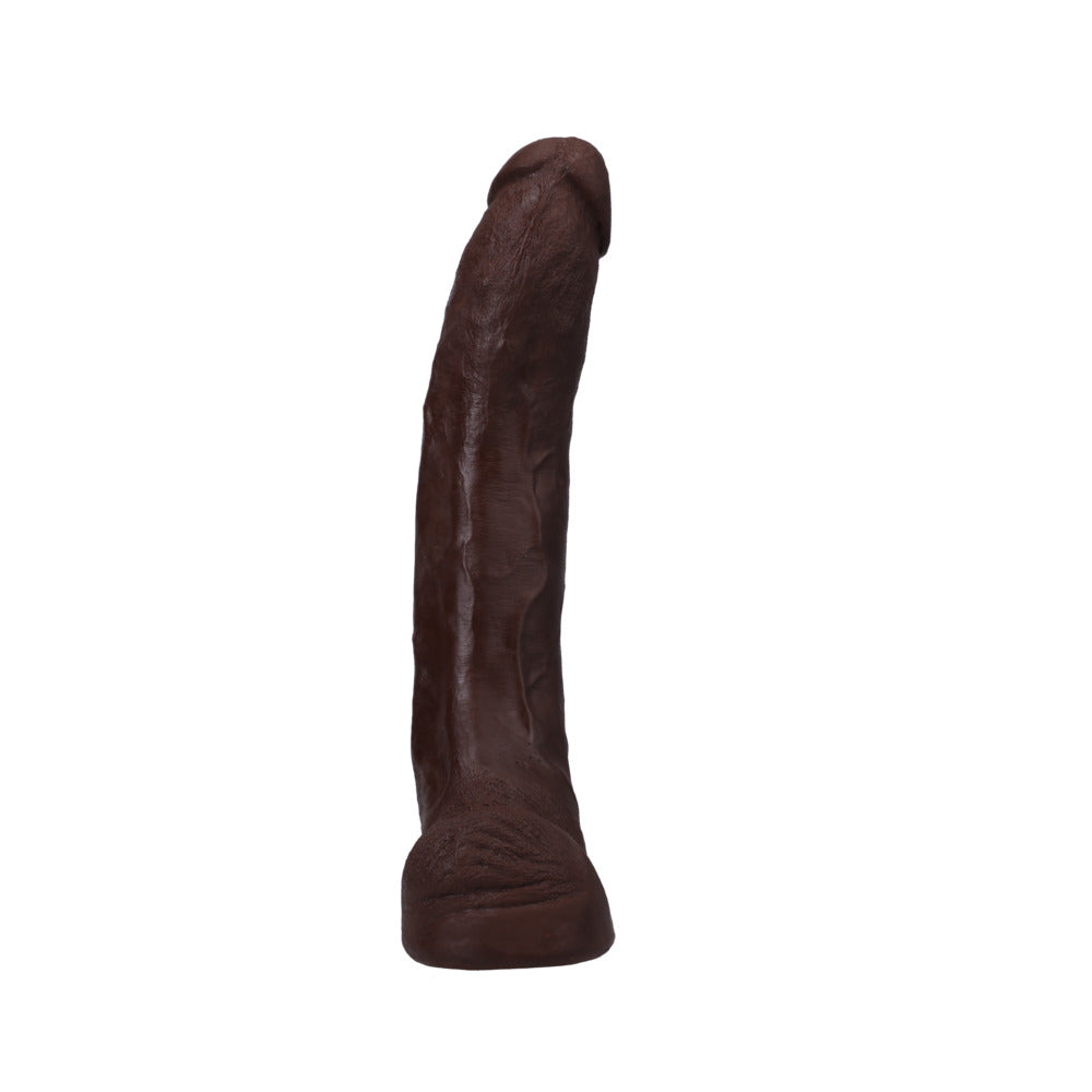 DOC JOHNSON - SIGNATURE COCKS DREDD ULTRASKYN COCK WITH REMOVABLE VAC-U-LOCK SUCTION CUP 13.5IN CHOCOLATE