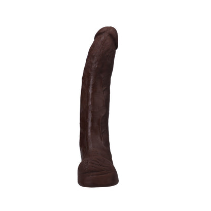 DOC JOHNSON - SIGNATURE COCKS DREDD ULTRASKYN COCK WITH REMOVABLE VAC-U-LOCK SUCTION CUP 13.5IN CHOCOLATE