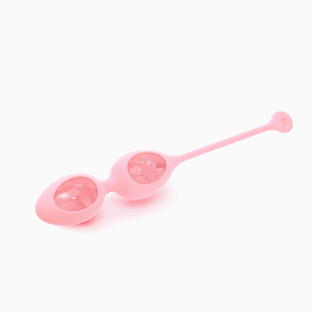 BIIRD - YONII 2-PIECE ROSE QUARTZ EGGS SET
