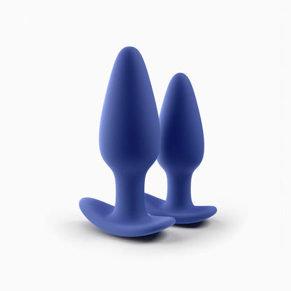BIIRD - REGII 2-PIECE ANAL PLUG SET BLUE