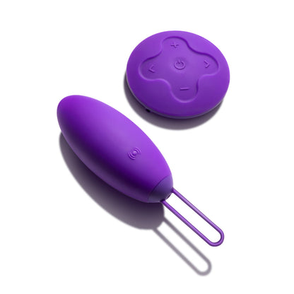 BLUSH - WELLNESS IMARA VIBRATING EGG WITH REMOTE PURPLE
