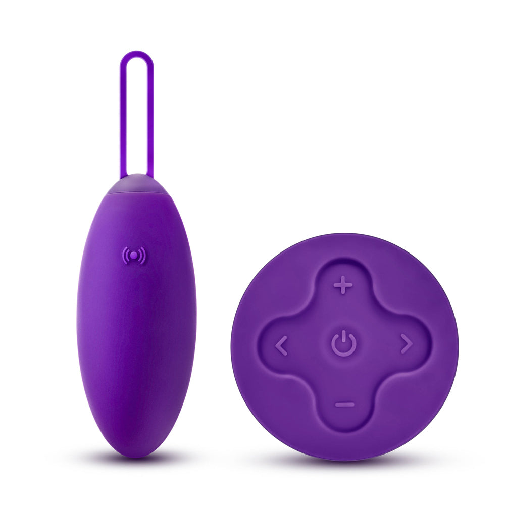 BLUSH - WELLNESS IMARA VIBRATING EGG WITH REMOTE PURPLE