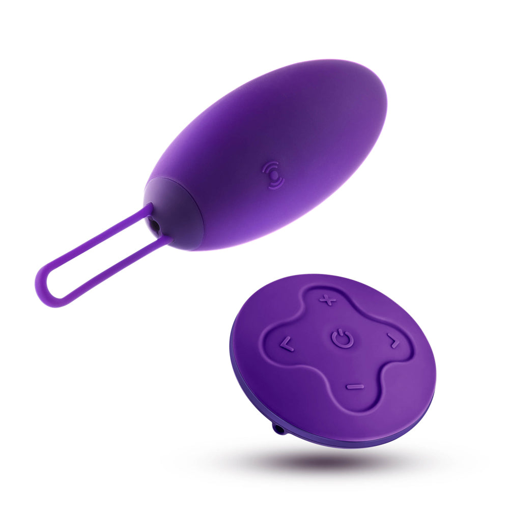 BLUSH - WELLNESS IMARA VIBRATING EGG WITH REMOTE PURPLE